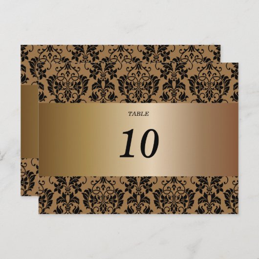 Tischnummer (Vorne/Hinten)