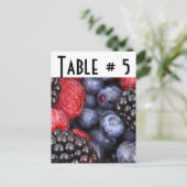 Tischnummer (Stehend Vorderseite)