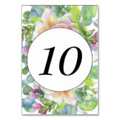 Tischnummer (Vorderseite)