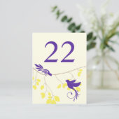 Tischnummer (Stehend Vorderseite)