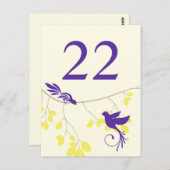 Tischnummer (Vorne/Hinten)