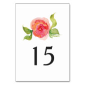 Tischnummer (Rückseite)