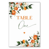 TISCHNUMMER 1 (Vorderseite)