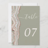 Tischnummer 12x18" (Vorderseite)