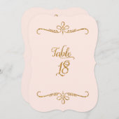 Tischnummer 18, Empfang für Extravagante Schriftze (Vorne/Hinten)