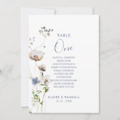 Tischnummer 1 Seekarte für Wildwälder (Vorderseite)