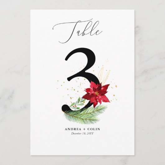 TISCHNUMMER 3 (Vorderseite)