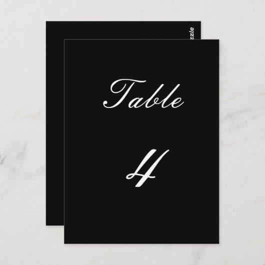 Tischnummer 3 (Vorne/Hinten)