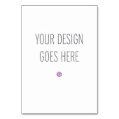 Tischnummer (3.5x5") Druckservice (Vorderseite)