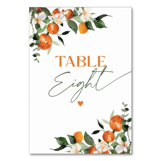 Tischnummer Acht (Rückseite)