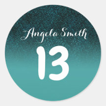 Tischnummer-Aufkleber| Tischnummer für das Unterfa