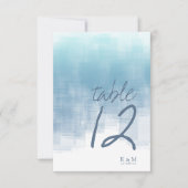 Tischnummer Blau-ID774 (Vorderseite)