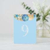 Tischnummer Card-9 (Stehend Vorderseite)