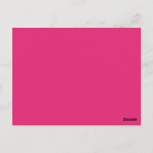 Tischnummer Card Neon Spring Floral Blume Blosso (Rückseite)