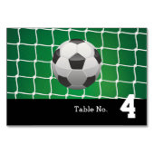 Tischnummer | Coole Fußballgeschenke (Vorderseite)
