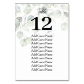 Tischnummer der Aquarellfarben (Vorderseite)