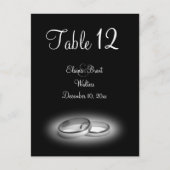 Tischnummer der Ewigkeit (schwarz) (Vorderseite)