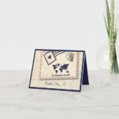 Tischnummer der globalen Hochzeit in Urlaubsort (Vorderseite)