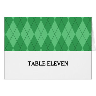 Tischnummer der grünen Raute