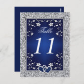 Tischnummer der Seeschifffahrt, Silbergrau und Blü (Vorne/Hinten)