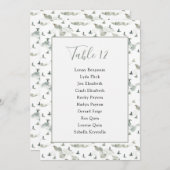 Tischnummer der Vögel und Hügel (Vorne/Hinten)