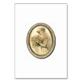 Tischnummer des Vintagen Brautparty (Rückseite)