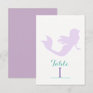 Tischnummer für Geburtstagsfeier am Strand der lil