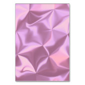 Tischnummer für Hochzeitssitze in Rosa Foil (Rückseite)
