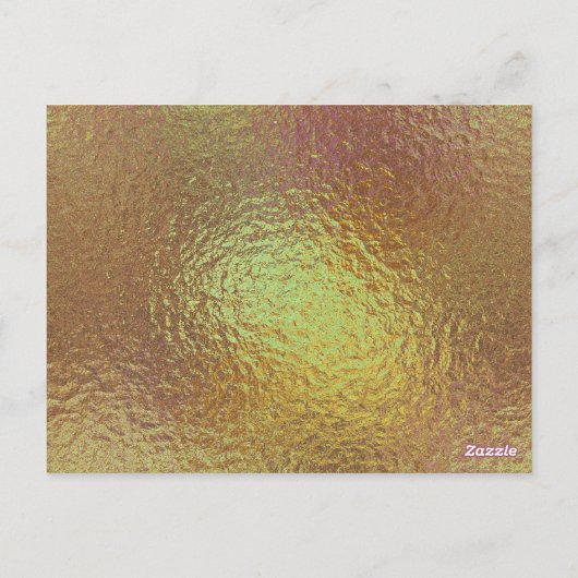 Tischnummer Gold Imitate Fossil (Rückseite)