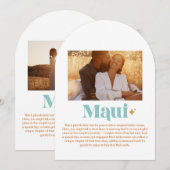 Tischnummer Maui (Vorne/Hinten)