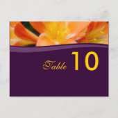 Tischnummer Postkarte (Vorderseite)