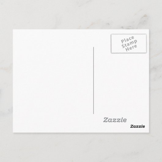 Tischnummer Postkarte (Rückseite)