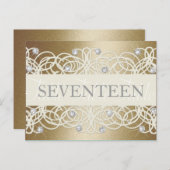 Tischnummer Shimmer und Kristalle (Vorne/Hinten)