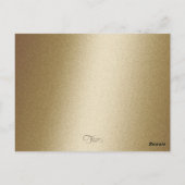 Tischnummer Shimmer und Kristalle (Rückseite)