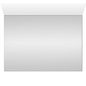 Tischnummer Silber und Türkis (Innenansicht Horizontal (Unten))