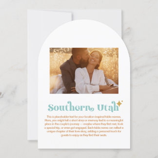 Tischnummer Süd-Utah