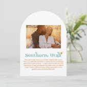 Tischnummer Süd-Utah (Stehend Vorderseite)