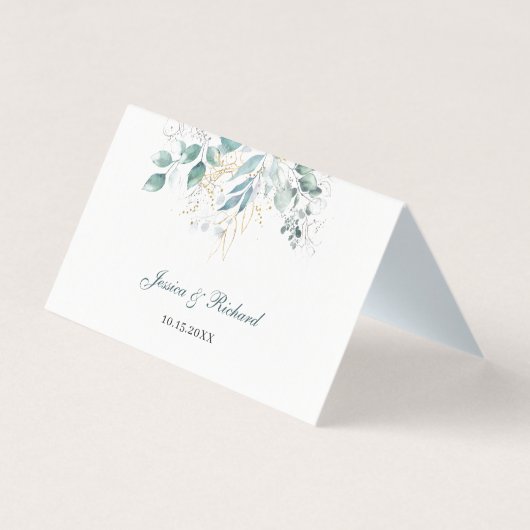 Tischnummer und Name Platzkarten (Rückseite)