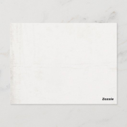 Tischnummer Vintage Karten (Rückseite)