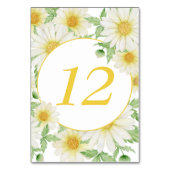 Tischnummer von Daisy Blume (Vorderseite)