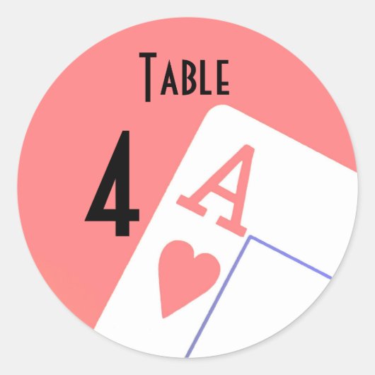 TISCHNUMMER Weinflasche Hochzeitsmarken Runder Aufkleber (Vorderseite)