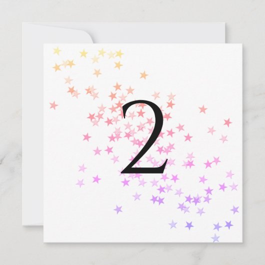 Tischnummern (Vorderseite)