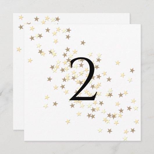 Tischnummern (Vorne/Hinten)