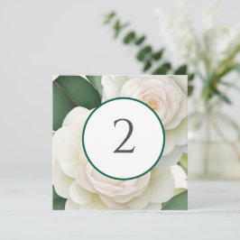 Tischnummern Blumengrenze