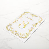 Tischnummern der Blumenzeichnung von Boho (Gedreht)