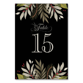 Tischnummern der Empfängnis von Mischtbotanischen 