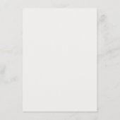 Tischnummern für Hochzeiten (Rückseite)