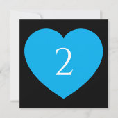 Tischnummern Herzgrenze (Vorderseite)