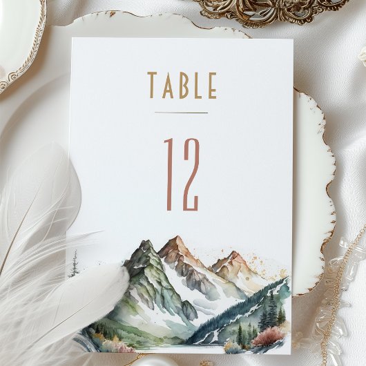 Tischnummern Hochzeit