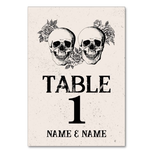 Tischnummern Hochzeitsschnecken Rustikale Karten P (Rückseite)